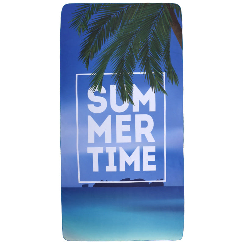 Microfiber Beach Printed Bath Towels