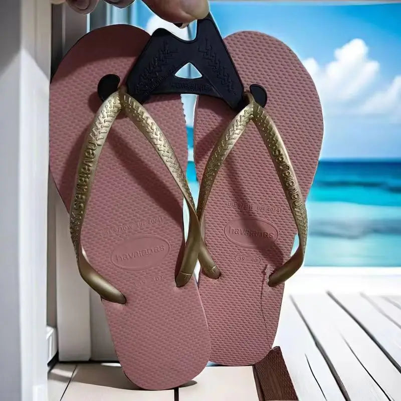Summer New 2025 Women Flip Flops Summer Outdoor Slippers