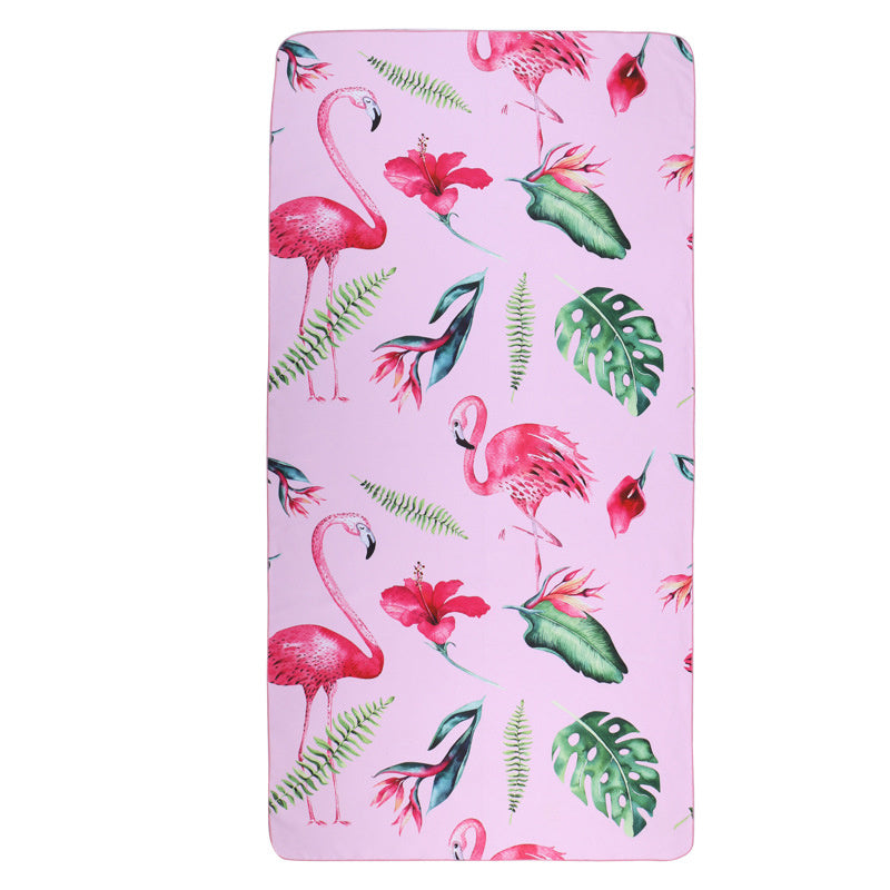 Microfiber Beach Printed Bath Towels