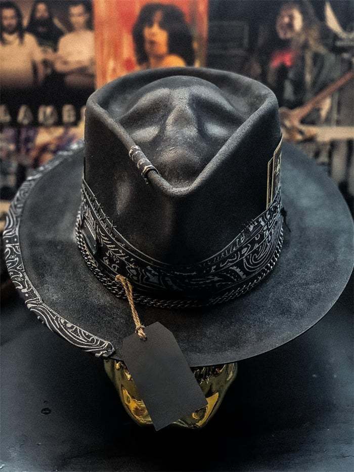 Handmade Skull Cowboy Hat