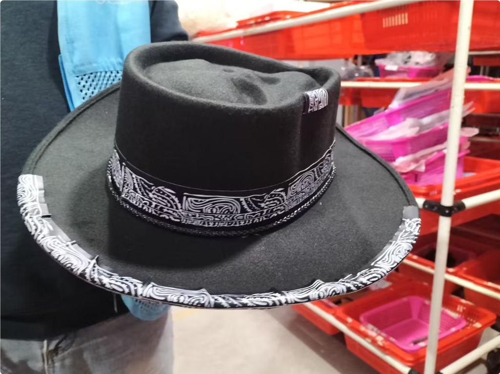Handmade Skull Cowboy Hat