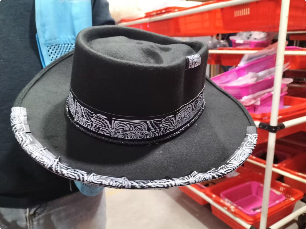 Handmade Skull Cowboy Hat