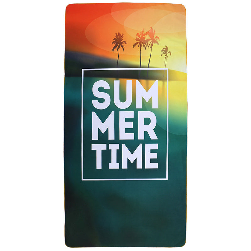 Microfiber Beach Printed Bath Towels